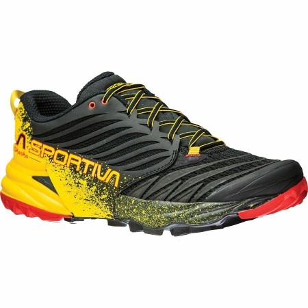 La Sportiva Schuhe Schwarz Gelb Akasha Herren Trailrunning Schuh