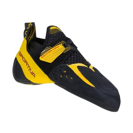 La Sportiva Schuhe Black Yellow Solution Comp Herren Kletterschuh