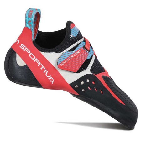 Solution Comp Damen Kletterschuh Hibiscus Malibu Blue La Sportiva Schuhe