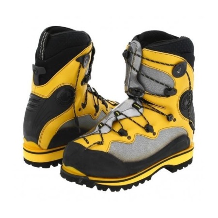 Spantik Bergschuh Grau Gelb La Sportiva Schuhe
