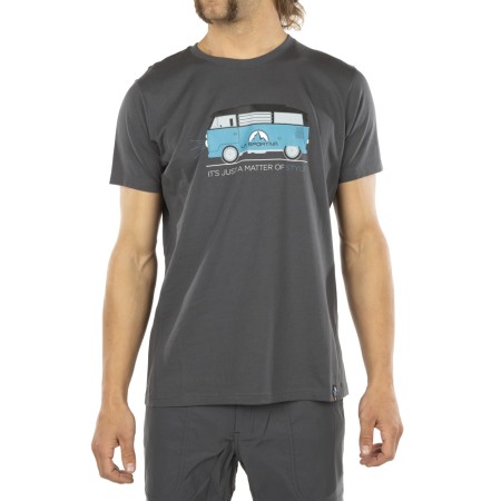 Van T-shirt M La Sportiva Bekleidung Carbon Topaz