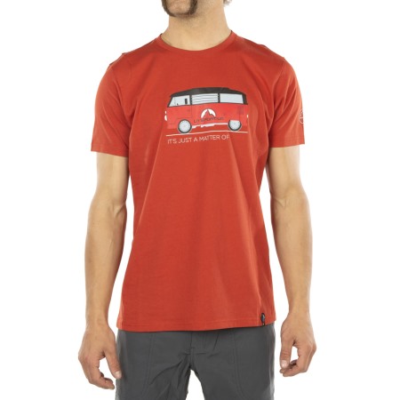 Van T-shirt M La Sportiva Bekleidung Saffron