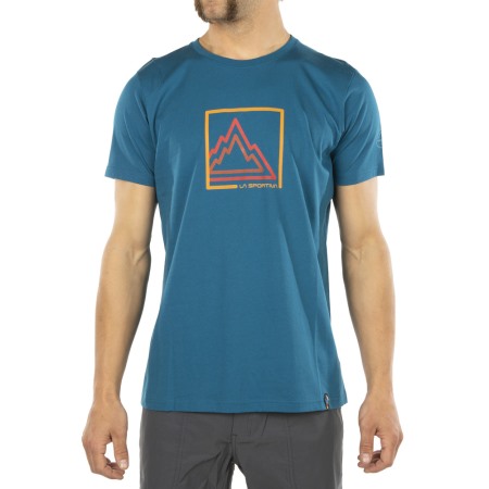 La Sportiva Bekleidung Space Blue Box T-shirt M