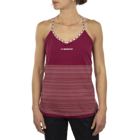 La Sportiva Apparel Red Plum Dance Tank M
