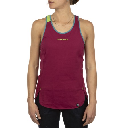 La Sportiva Apparel Red Plum Fiona Tank M
