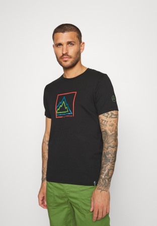 Box Print T-shirt Schwarz La Sportiva Bekleidung